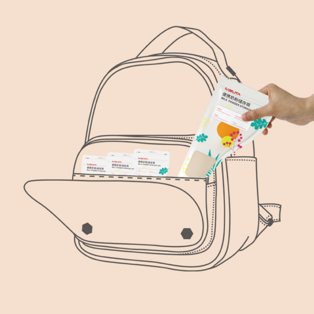 Misuta Disposable Milk bag storage bag 30pcs