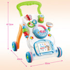 Gift Station Children Music Push Walker (with Weight Tank )