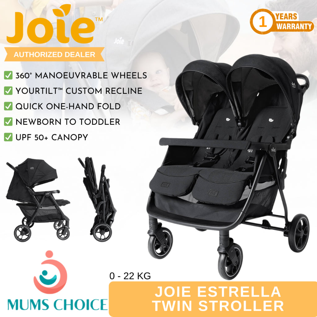 Joie Signature Estrella Twin Stroller