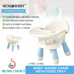Mums Choice baby sound chair with food tray