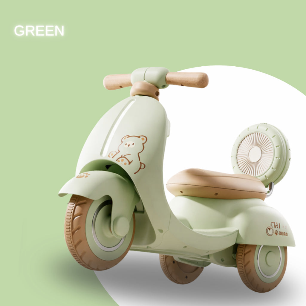 Easy Choice Premium Kids Electric Ride-On Tricycle – Remote Control, Lights & Elegant Design