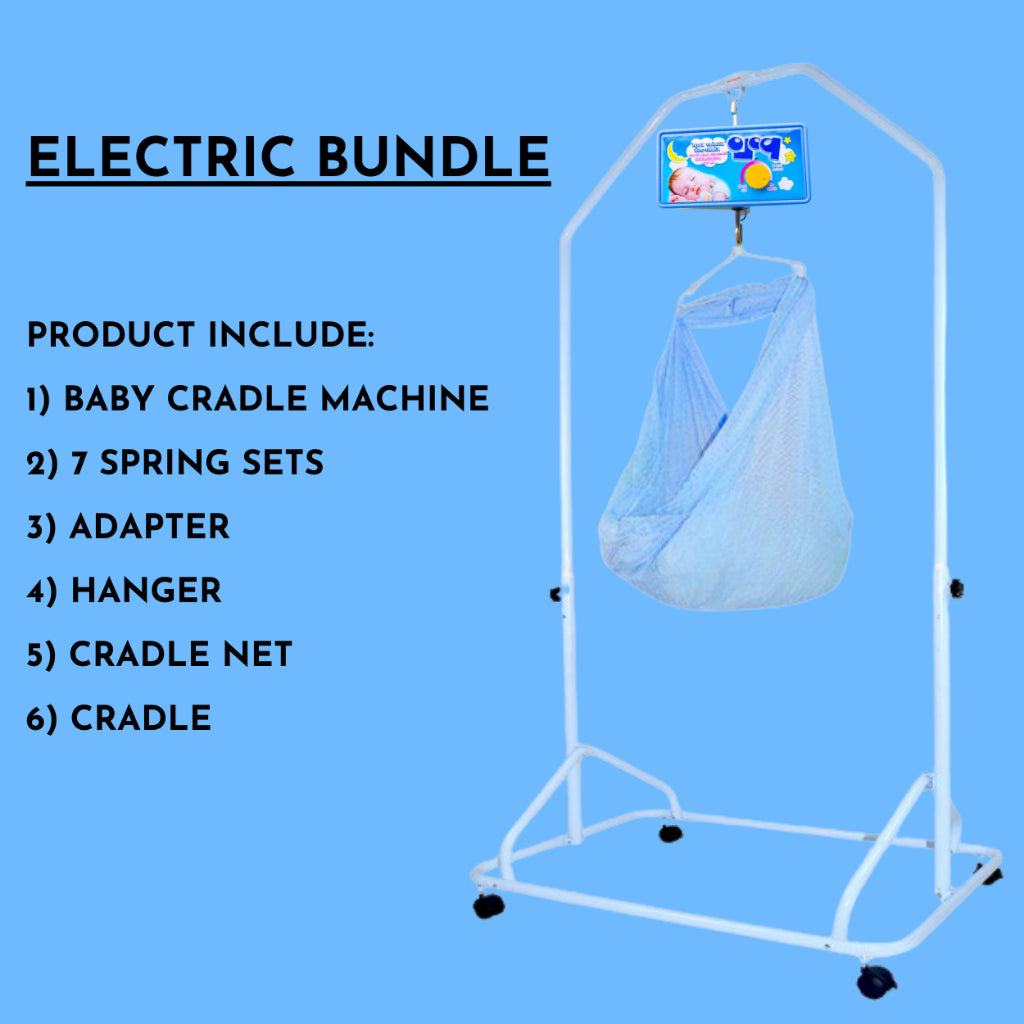 Nemobaby XL Foldable Spring Baby Cradle Set