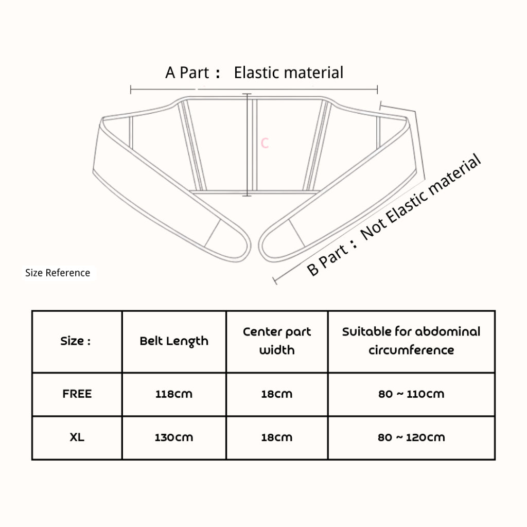 Mums Choice 2-in-1 Maternity Support Belt for Pregnancy & Postpartum Recovery