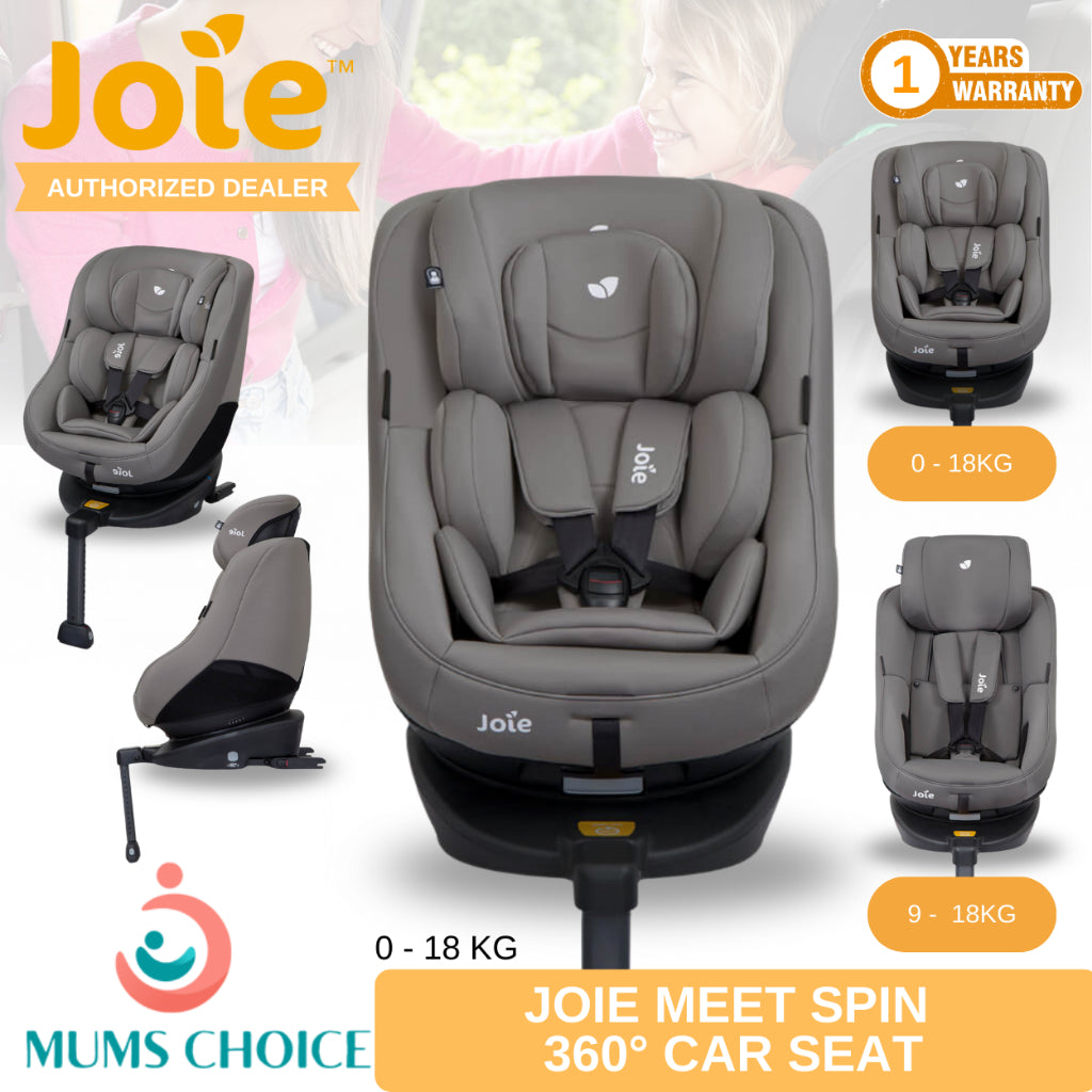 Joie Meet Spin 360 Car Seat (0-18 kg)(Group 0+/1)