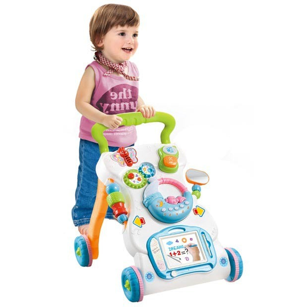 Gift Station Children Music Push Walker (with Weight Tank )