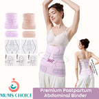Mums Choice 2-in-1 Premium Postpartum Abdominal & Pelvic Support Belt