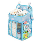 Mums Choice Baby Diaper Organizer Large Capacity Hanging Crib & Stroller Storage Bag