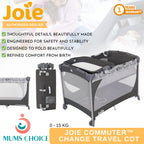 Joie Commuter Change Travel Cot-Logan