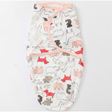 Lion Bear cotton swaddle  baby sleep bag wrap