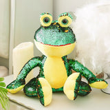 Flip Sequin Frog Doll 27cm