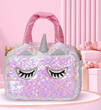 Unicorn Flip Sequin Crossbody Bag for Girl 16*22cm