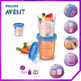 Philips Avent Breast Milk Storage Cups 5x 240ml