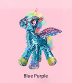 Unicorn Figure Flip Sequin Standing 38-50-60cm